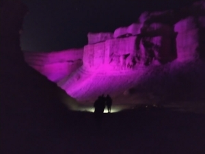 חווארי מצדה - טיול לילה