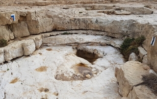 מערד לבריכת צפירה קטע חדש בשביל ישראל