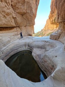 מפל החלון - הקניון היבש